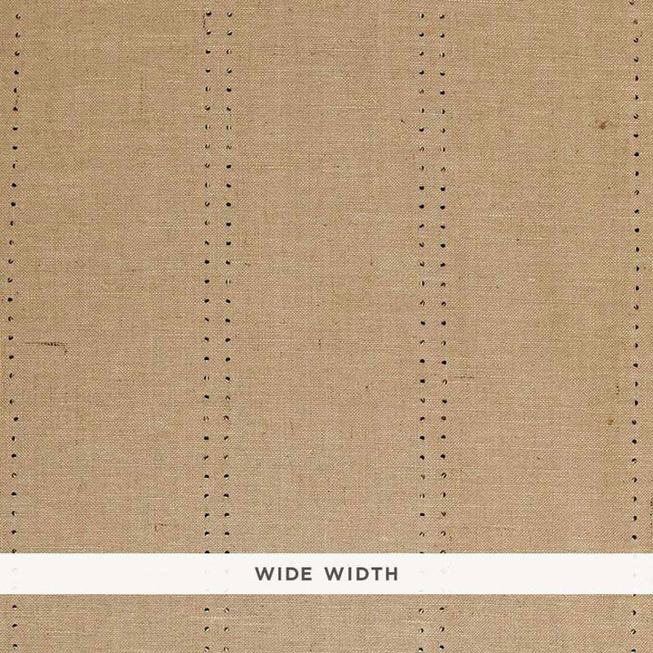 Stud Stripe Natural / Bronze 5006111 by Schumacher Wallpaper Celerie Kemble 10.88" - Fabric Carolina -