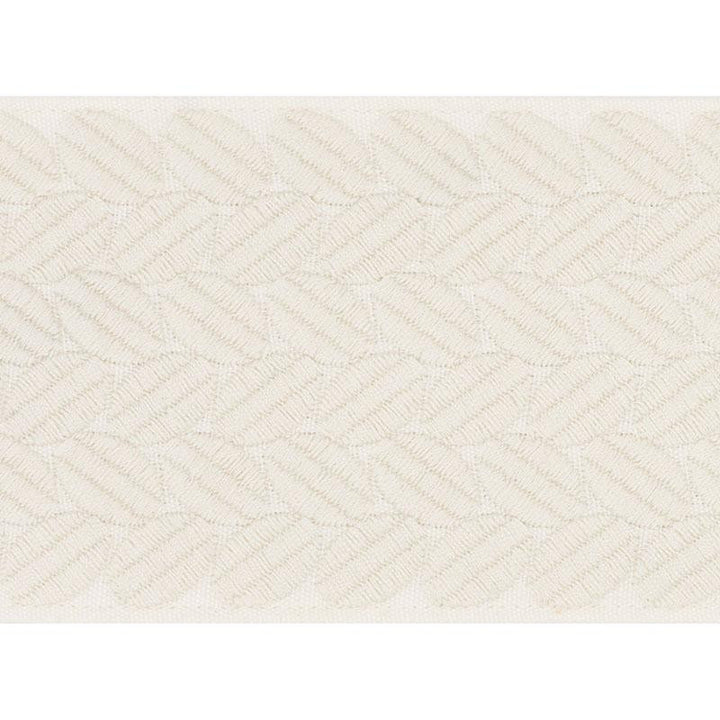 Berkeley Tape Wide Ivory 70650 by Schumacher Trim Happy Together Ii 1.0" - Fabric Carolina -
