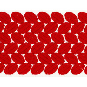 Berkeley Tape Wide Red 70652 by Schumacher Trim