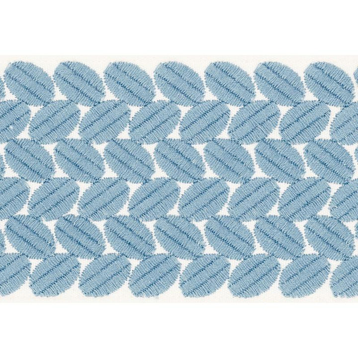 Berkeley Tape Wide Sky 70653 by Schumacher Trim Happy Together Ii 1.0" - Fabric Carolina -