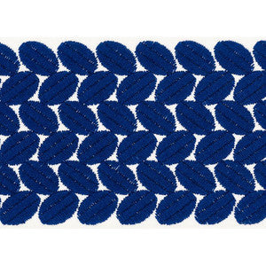 Berkeley Tape Wide Blue 70654 by Schumacher Trim