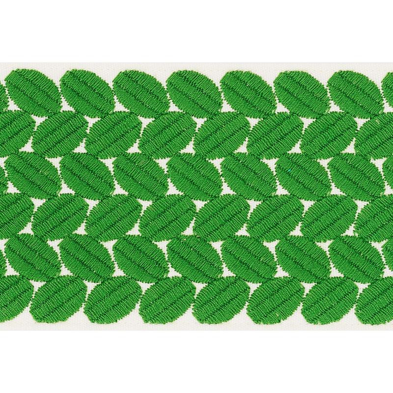 Berkeley Tape Wide Leaf 70655 by Schumacher Trim Happy Together Ii 1.0" - Fabric Carolina -
