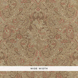 Sinclair Paisley Vicuna 5006251 by Schumacher Wallpaper