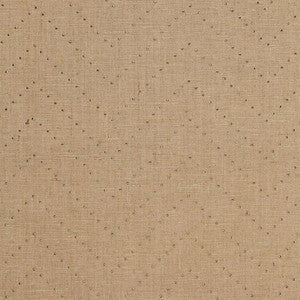 Colton Chevron Natural / Bronze 5006281 by Schumacher Wallpaper