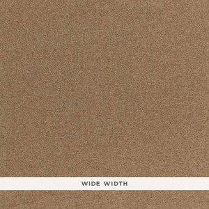 Chester Wool Sidewall Tabac 5006291 by Schumacher Wallpaper