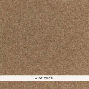 Chester Wool Sidewall Tabac 5006291 by Schumacher Wallpaper