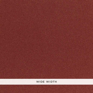 Chester Wool Sidewall Carmine 5006294 by Schumacher Wallpaper