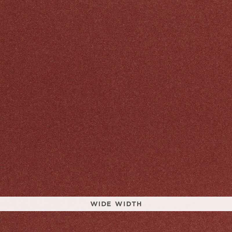 Chester Wool Sidewall Carmine 5006294 by Schumacher Wallpaper Luxe Lodge - Fabric Carolina -