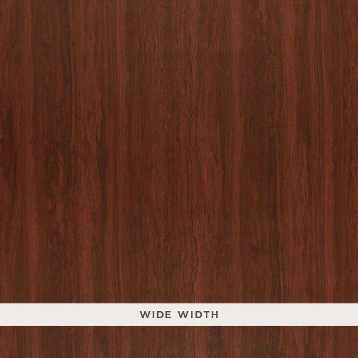 Brazilian Cherry Woodgrain Cordovan 5006500 by Schumacher Wallpaper Luxe Lodge 36.38" - Fabric Carolina -