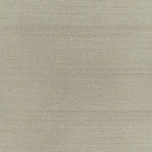 Harshaw Pinstripe Sisal Fog 5006162 by Schumacher Wallpaper