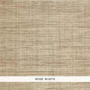 Weston Raffia Weave Grey 5006201 by Schumacher Wallpaper
