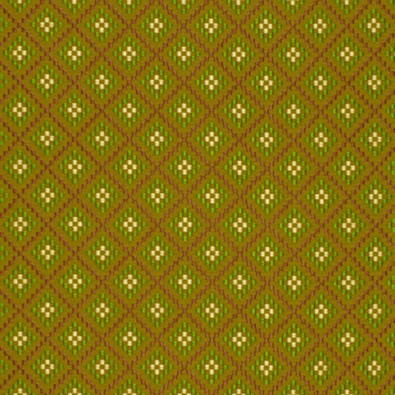 Checkers Chartreuse / Leaf 64411 by Schumacher Fabric Tessera 1.75" - Fabric Carolina -