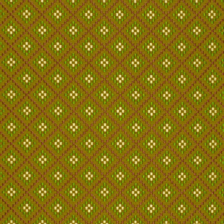 Checkers Chartreuse / Leaf 64411 by Schumacher Fabric Tessera 1.75" - Fabric Carolina -