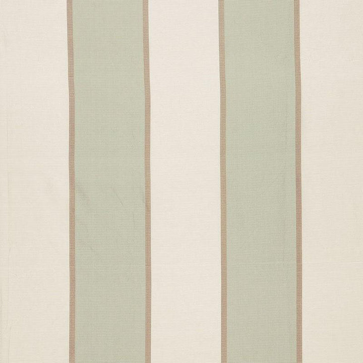 Montebello Stripe Pearl 64781 by Schumacher Fabric Chroma 9.12" - Fabric Carolina -