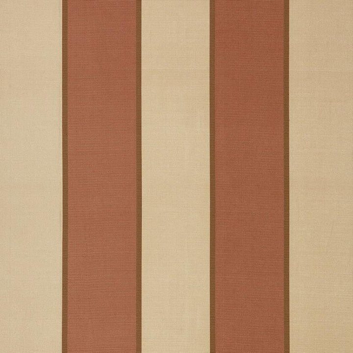 Montebello Stripe Tuscan 64782 by Schumacher Designer Fabric Chroma 9.12" - Swanky Fabrics -