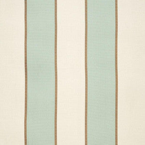 Montebello Stripe Aqua 64783 by Schumacher Fabric