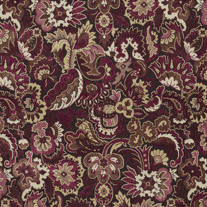 Velours Oriental Aubergine 64832 by Schumacher Fabric