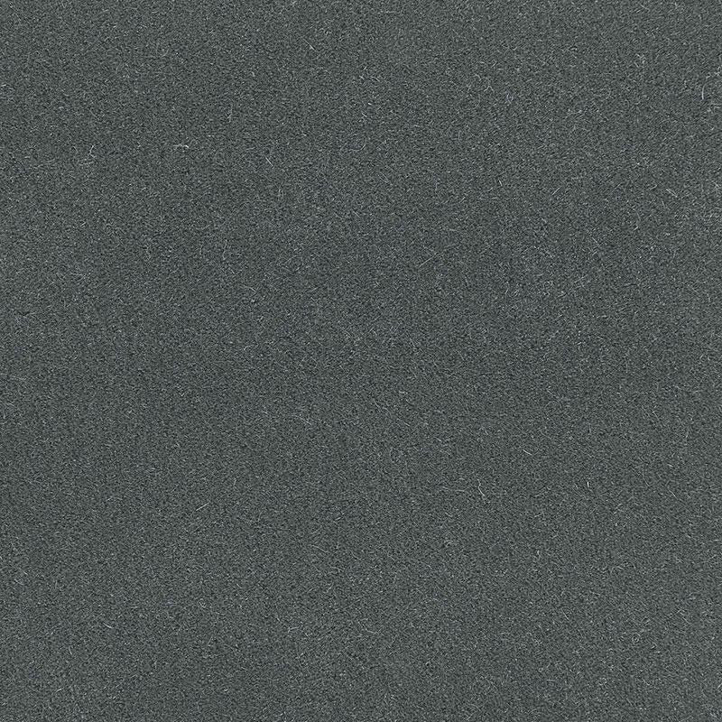 San Carlo Mohair Velvet Steel 64881 by Schumacher Fabric Perfect Basics: Velvet - Fabric Carolina -