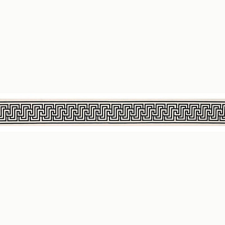 Labyrinth Tape Noir 66142 by Schumacher Trim Mary Mcdonald 2.5" - Fabric Carolina -