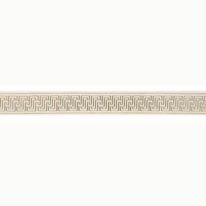 Labyrinth Tape Bronze 66144 by Schumacher Designer Trim Mary Mcdonald 2.5" - Swanky Fabrics -