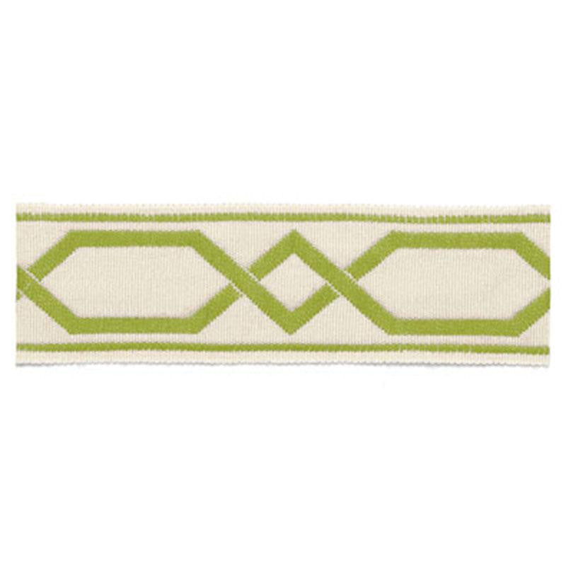 Saint Tropez Braid Kiwi 63091 by Schumacher Trim Plein Air Trimmiings - Fabric Carolina -