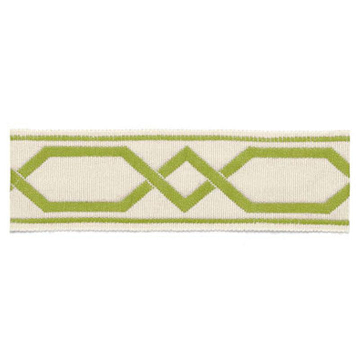 Saint Tropez Braid Kiwi 63091 by Schumacher Trim Plein Air Trimmiings - Fabric Carolina -
