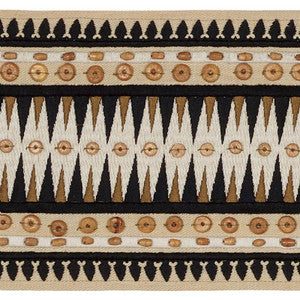 Tahiti Tape Lava Black 69310 by Schumacher Trim