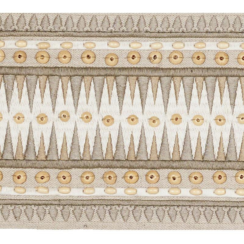 Tahiti Tape Sea Oyster 69311 by Schumacher Trim Mary Mcdonald - Fabric Carolina -