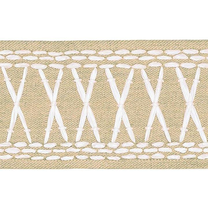 Tikki Tape Palm 69302 by Schumacher Designer Trim Mary Mcdonald 1.0" - Swanky Fabrics -