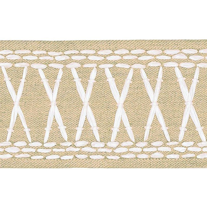 Tikki Tape Palm 69302 by Schumacher Trim Mary Mcdonald 1.0" - Fabric Carolina -