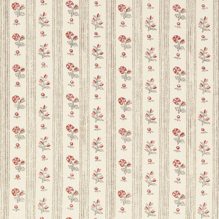 Cabanon Stripe Rouge 175960 by Schumacher Fabric Country Chic 6.0" - Fabric Carolina -