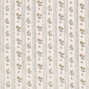 Cabanon Stripe Fawn 175962 by Schumacher Fabric