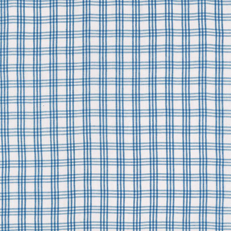 Imogen Bleu 69153 by Schumacher Fabric Country Chic 3.0" - Fabric Carolina -