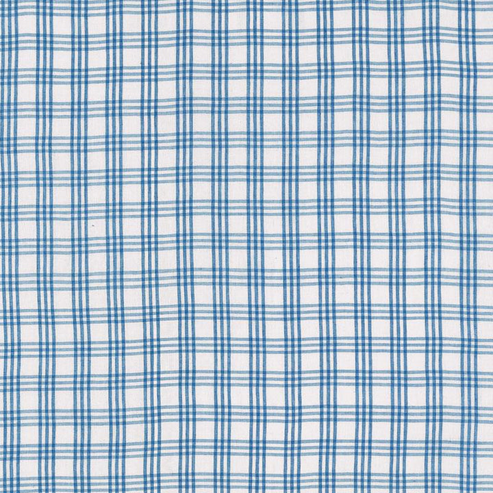 Imogen Bleu 69153 by Schumacher Fabric Country Chic 3.0" - Fabric Carolina -