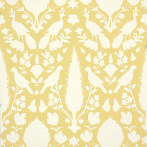 Chenonceau Buttercup 5004126 by Schumacher Wallpaper