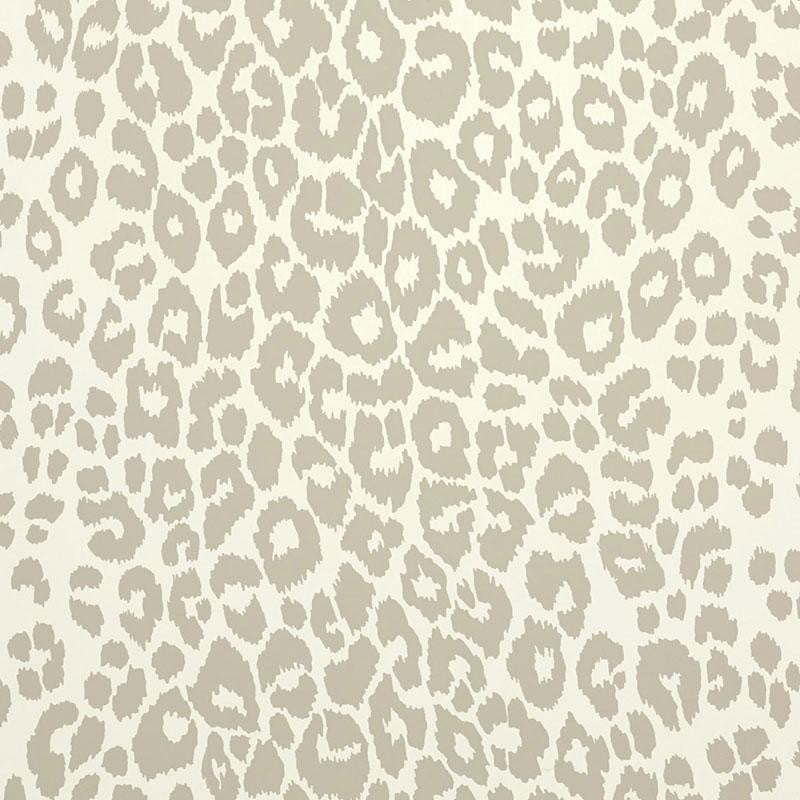 Iconic Leopard Linen 5007011 by Schumacher Wallpaper Exuberant Prints 27.0" - Fabric Carolina -