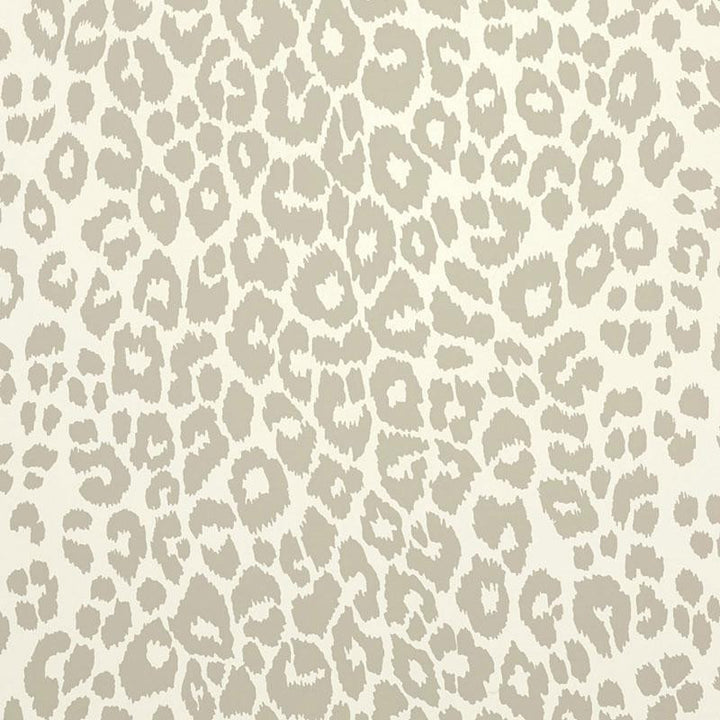 Iconic Leopard Linen 5007011 by Schumacher Wallpaper Exuberant Prints 27.0" - Fabric Carolina -