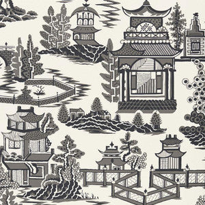 Nanjing Smoke 5006913 by Schumacher Wallpaper