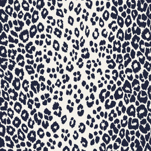 Iconic Leopard Ink 5007010 by Schumacher Wallpaper