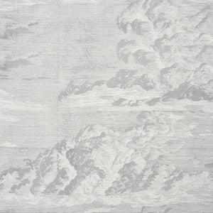 Cloud Toile Fog 177002 by Schumacher Fabric