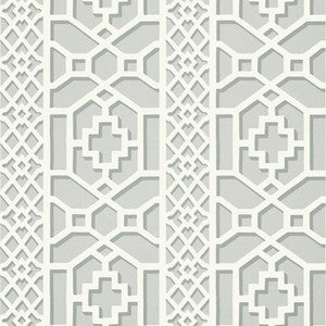 Zanzibar Trellis Cloud 5006943 by Schumacher Wallpaper