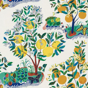 Citrus Garden Indoor/Outdoor Primary 177330 by Schumacher Fabric