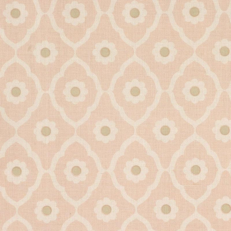 Soundess Pink SOUN004 by Schumacher Fabric Veere Grenney 5.75" - Fabric Carolina -