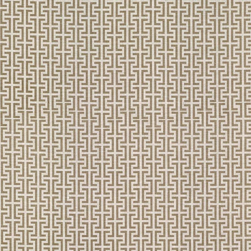 Temple Brown TEMP002 by Schumacher Fabric Veere Grenney 2.38" - Fabric Carolina -