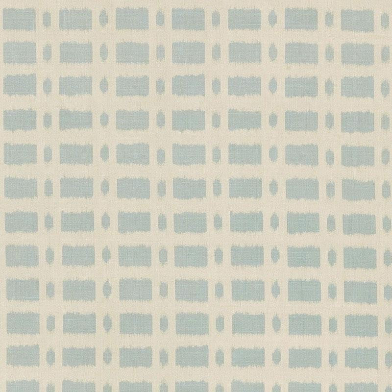 Townline Road Blue TOWN001 by Schumacher Designer Fabric Veere Grenney 3.38" - Swanky Fabrics -