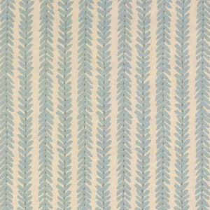 Woodperry Blue WOOD001 by Schumacher Fabric
