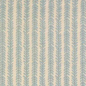 Woodperry Blue WOOD001 by Schumacher Fabric