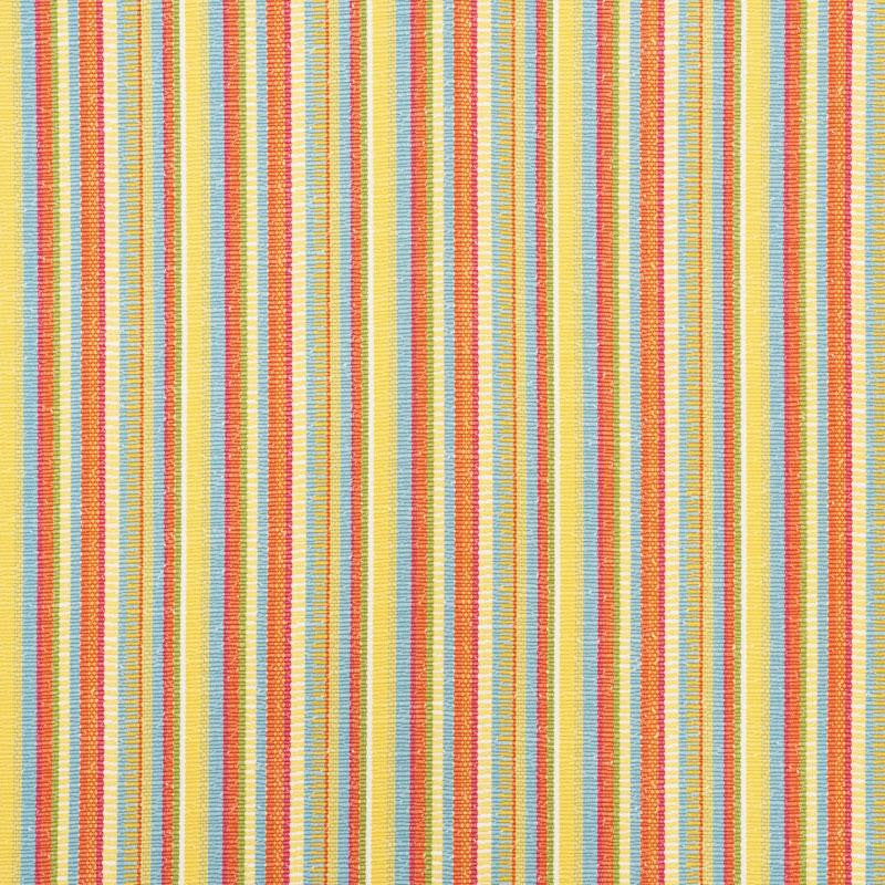 Primavera Stripe Marigold 73110 by Schumacher Fabric Indoor/Outdoor Ii: Prints & Wovens 3.38" - Fabric Carolina -