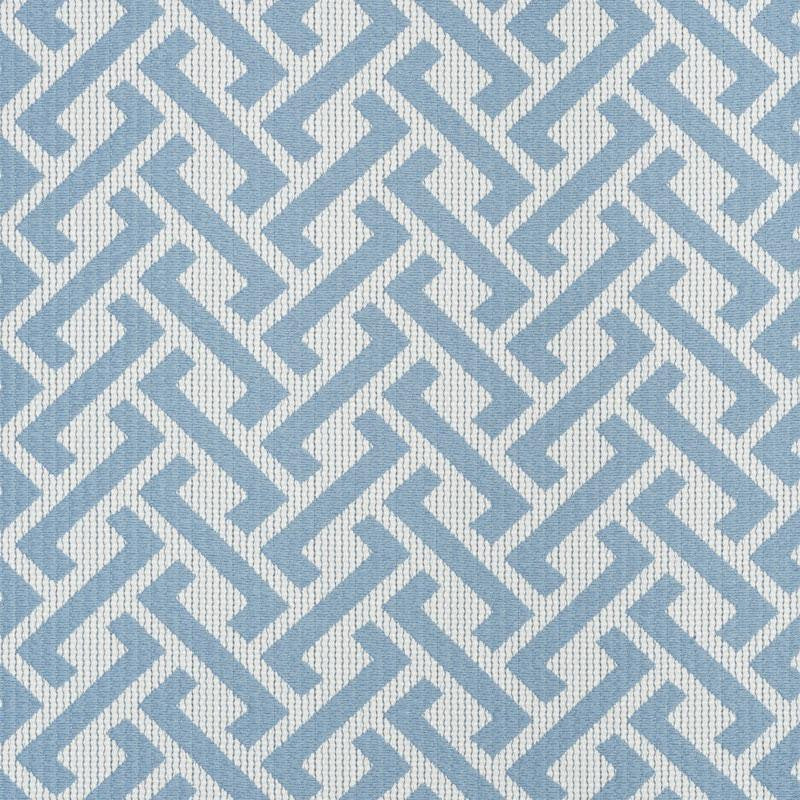 Fresh Air Indoor/Outdoor Sky 73122 by Schumacher Fabric Indoor/Outdoor: Prints & Wovens 4.5" - Fabric Carolina -