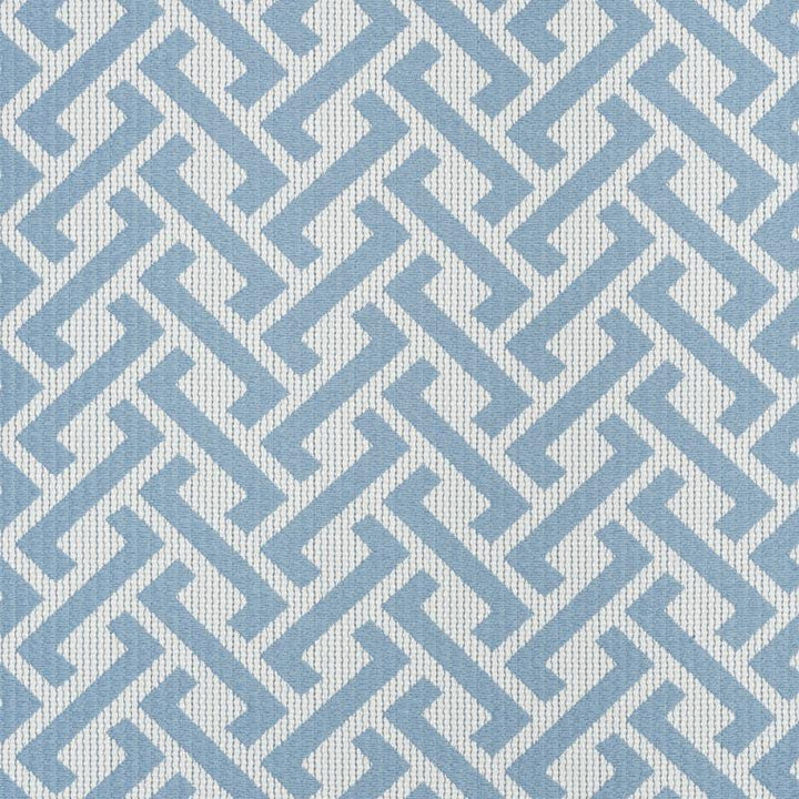 Fresh Air Indoor/Outdoor Sky 73122 by Schumacher Designer Fabric Indoor/Outdoor: Prints & Wovens 4.5" - Swanky Fabrics -